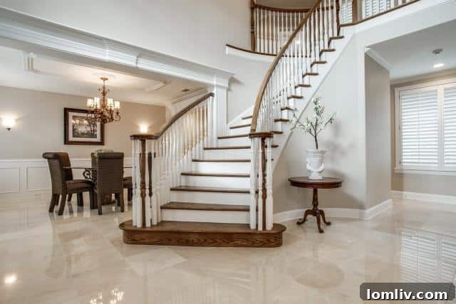 2304-Provine-Mckinny-foyer - Grand Foyer with High Ceilings and Elegant Lighting