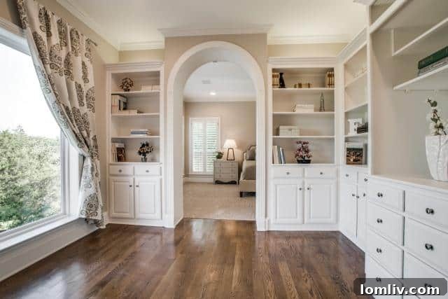 2304-Provine-McKinney-master-sitting - Luxurious Master Bedroom with Sitting Area