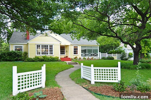 Charming historic home exterior in McKinney