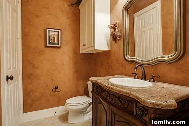 Stylish Guest Bathroom with Modern Fixtures