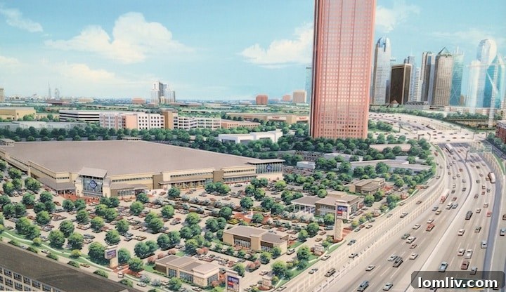 Proposed Sam's Club location near Central Expressway in Dallas