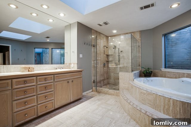 Friday Five Hundred: Prestonwood Creek's Groovy 70s Contemporary Where Green Reigns 9 Elegant Master Bedroom with Lofty Ceilings and Contemporary Furnishings