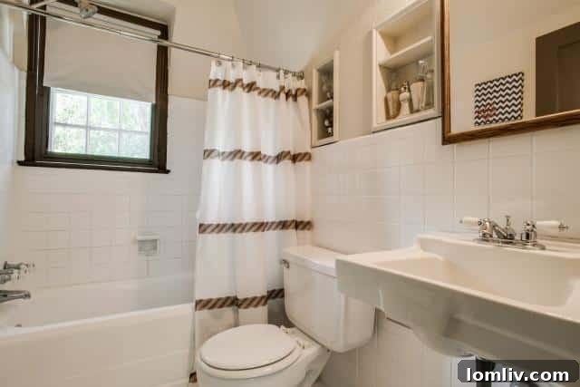 6922 Vivian, Tastefully Updated Bathroom