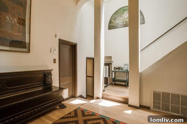 6922 Vivian, Grand Staircase with Skylight