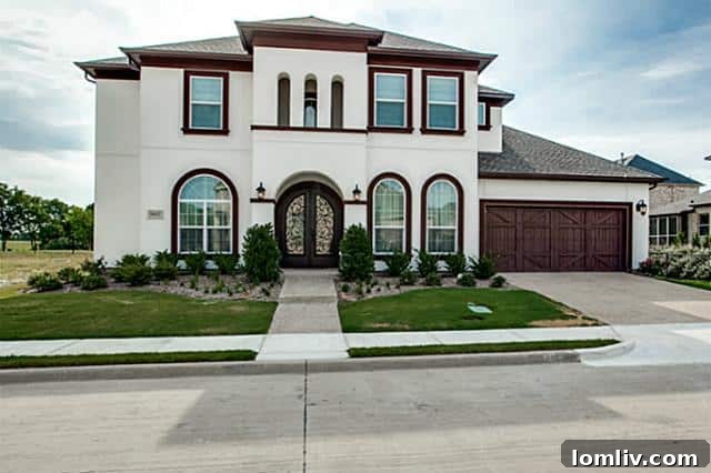 6602 Springwood Lane - Elegant Front Exterior