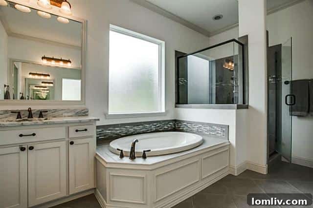 6602 Springwood Lane - Spa-like Master Bathroom