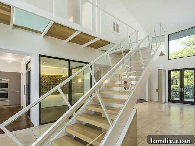 3601 Euclid Avenue - Elegant Interior Staircase