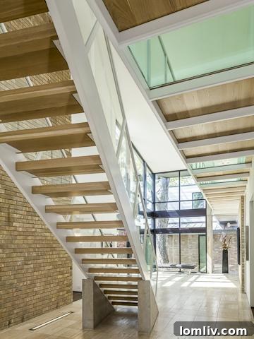 3601 Euclid Avenue - Stairwell Architectural Detail