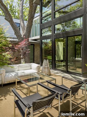3601 Euclid Avenue - Exterior Patio and Lush Landscaping