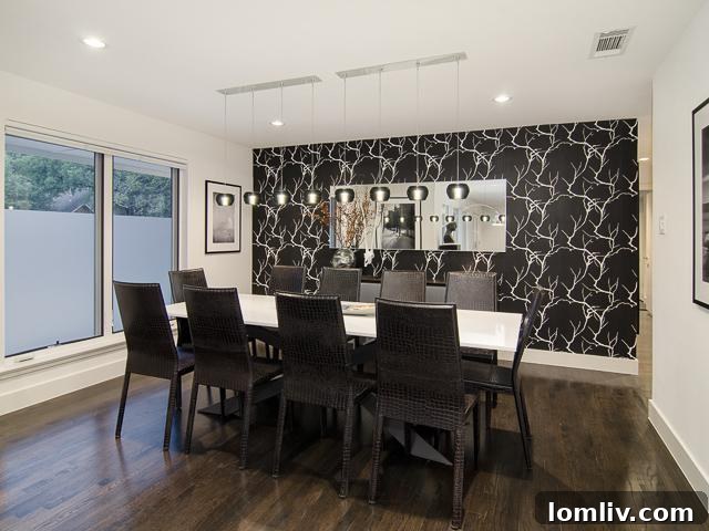 Elegant Formal Dining Area Perfect for Entertaining Guests