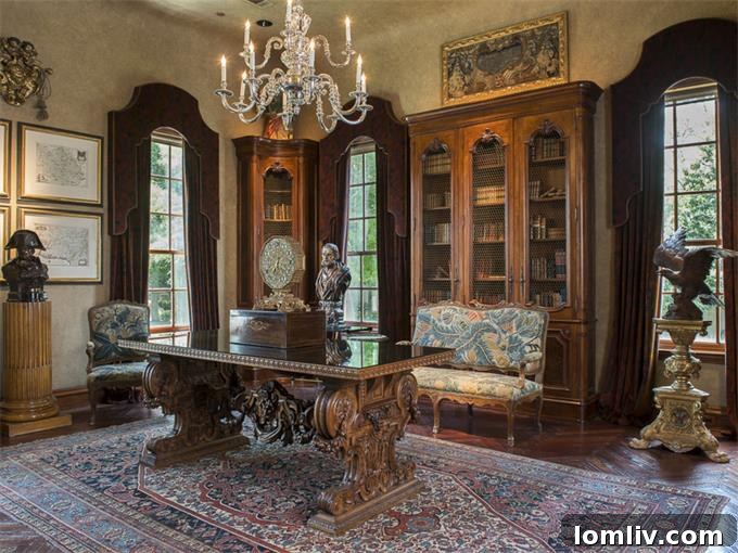 Obama's Dallas Dream Home: Why He Should Own the White House 7 10777-Strait-Lane-study
