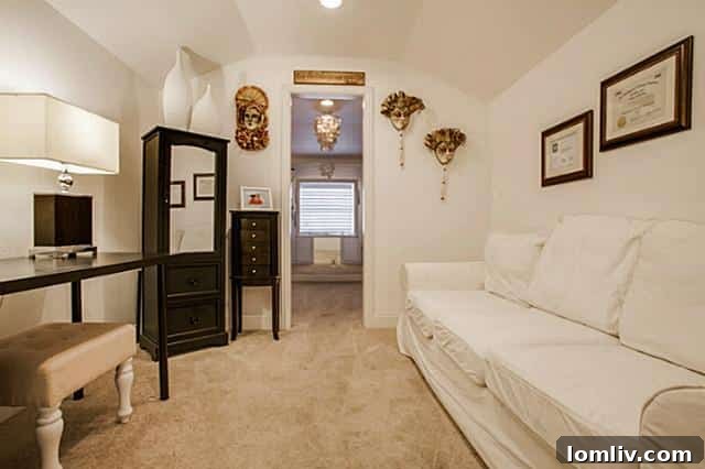 Inviting Second Bedroom at 9403 Thornberry Lane