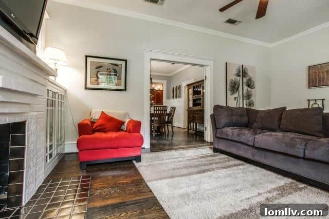 Dining area at 222 N Montclair Avenue, offering a spacious and inviting atmosphere