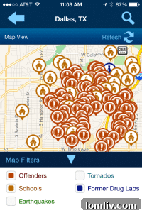 Homefacts App Data for North Oak Cliff 75208