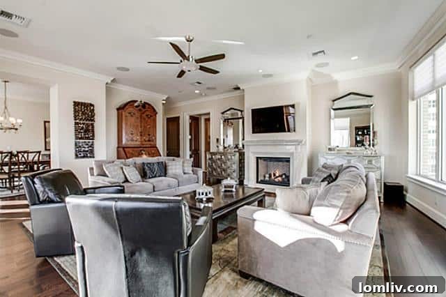 Dallas Most Exclusive Ritz Condo Lease Of The Week 5 Ritz-Unit-702-Living