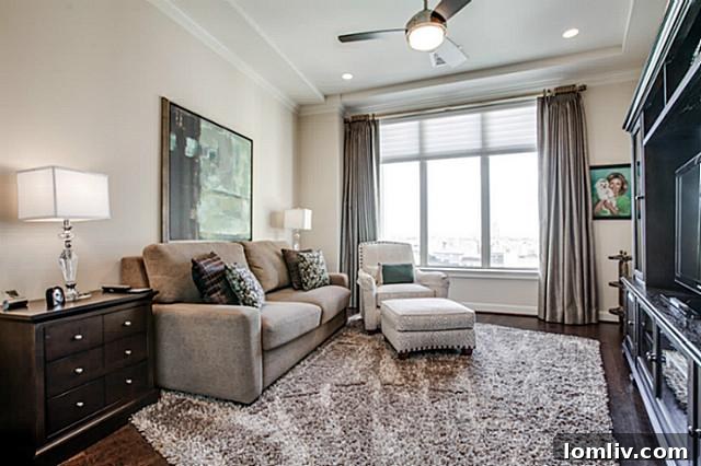 Dallas Most Exclusive Ritz Condo Lease Of The Week 7 Ritz-Unit-702-Sitting