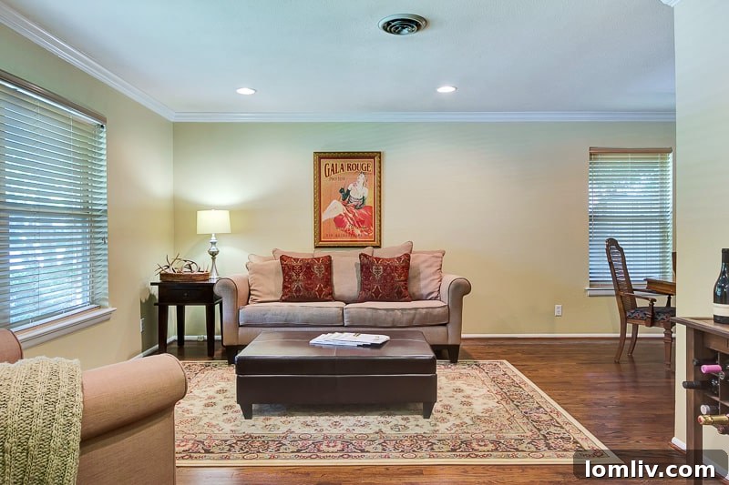 Staged Living Room - After