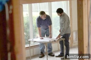 Larry-Paschall-and-Stephan-Sardone - Discussing Casa Linda Forest Home Renovation