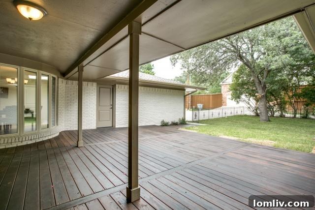 Expansive wooden deck, ideal for outdoor entertainment at 3747 Duchess Trail