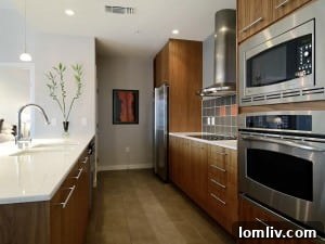 Kitchen of Terrace House unit 616