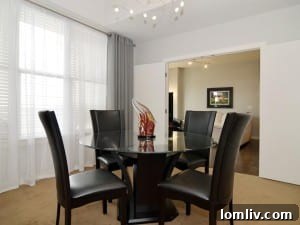 Dining area of Terrace House unit 616