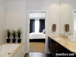 Master bathroom of Terrace House unit 616