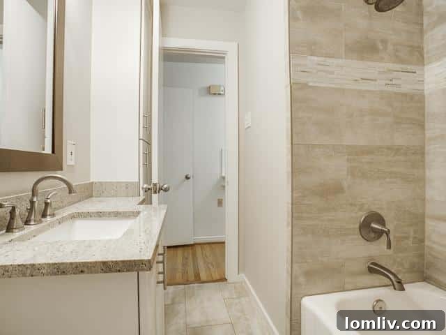 Sparkling Full Bathroom with Modern Upgrades