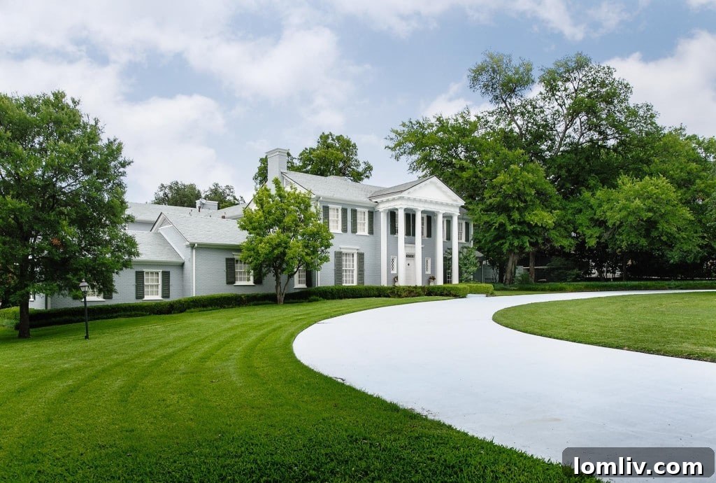 Preston Hollow's Elite Historic Find on Celebrity Avenue 2 4907 DeLoache Front Drive - Classic Southern Estate in Preston Hollow