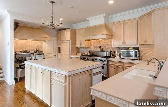 4907 DeLoache Kitchen View 1 - Chef's Delight with Antique Stove
