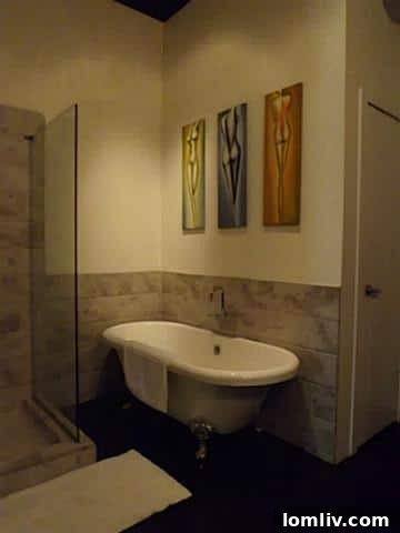 Claw-foot Bathtub at 2220 Canton Loft