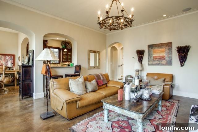 3624 Vintage Place Family Room - Cozy Living Area with Fireplace