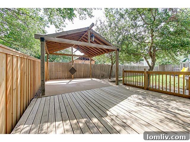 Covered Deck for Entertaining McKinney TX
