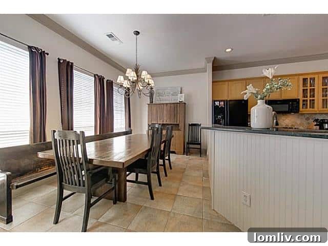 Spacious Dining Area McKinney Real Estate
