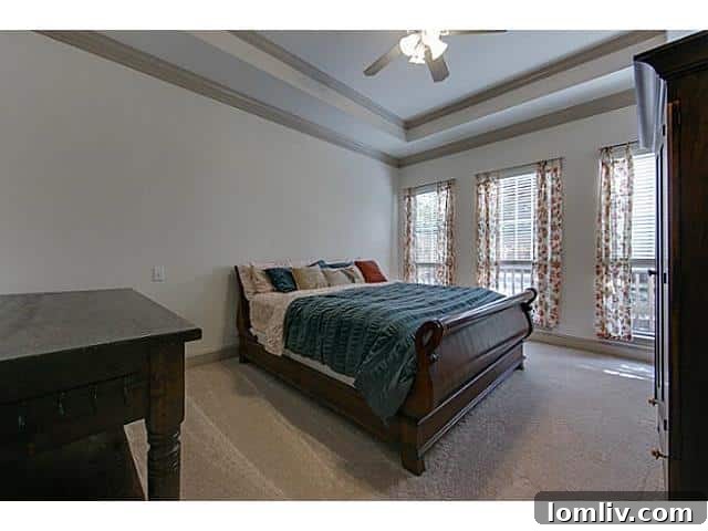 Spacious Master Bedroom McKinney Home