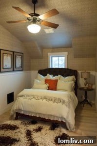 Interior view of a luxurious Overlook Cabin