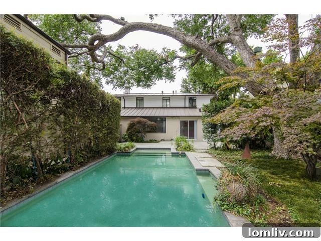 Lush Backyard Retreat at 4504 Bordeaux, Highland Park