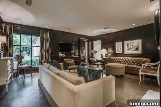 Comfortable Family Room for Relaxation
