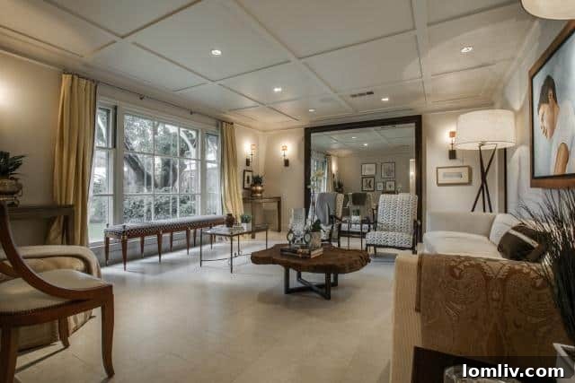 Spacious Living Room Designed by Julio Quinones