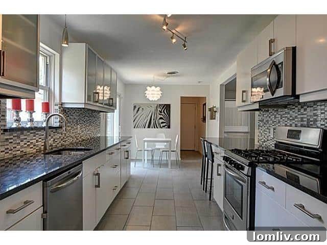 Stainless Steel Appliances in Remodeled Dallas Kitchen