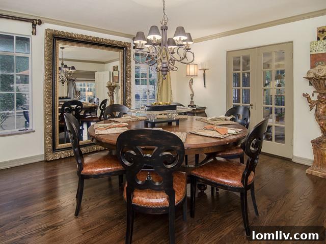Elegant Dining Room at 2142 Kessler Parkway perfect for entertaining