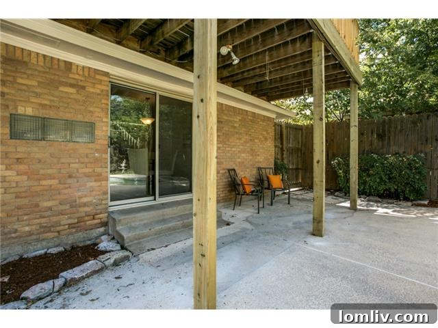 Relaxing Backyard Patio Area at 2352 Wildoak