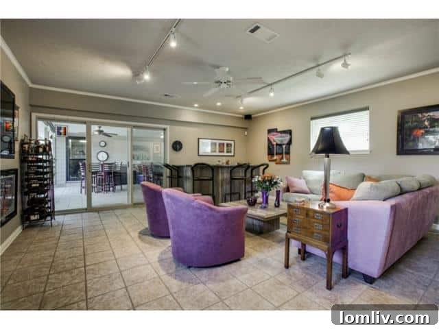 Bright Game Room or Additional Living Space at 2848 Woodmere