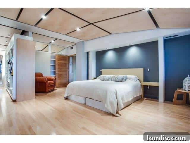 Serene master bedroom