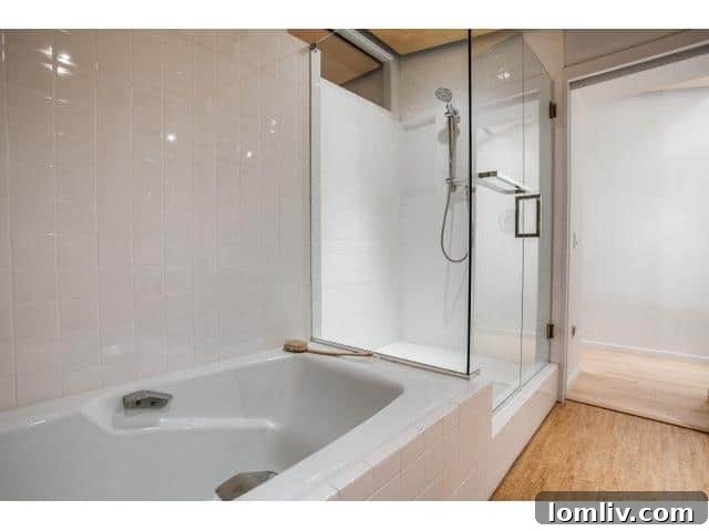 Modern master bath design