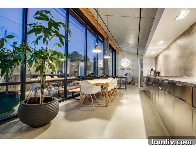 Sleek, modern kitchen design