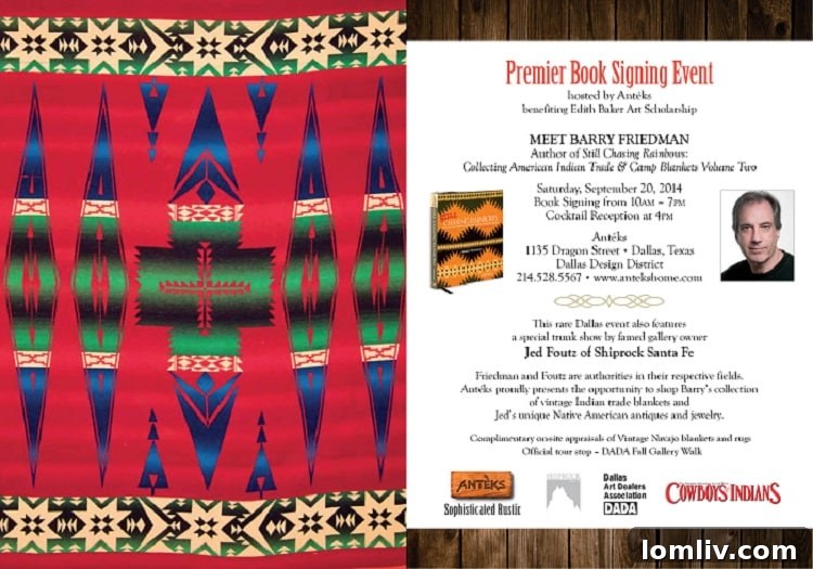 Join Author Barry Friedman Today at Anteks and Support an Edith Baker Art Scholar 2 Anteks Art Showcase and Book Signing Event