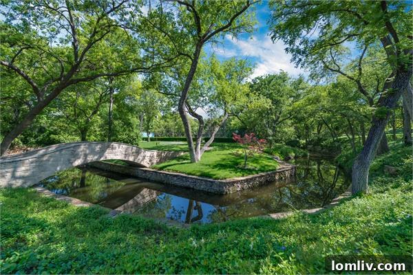 Lee Trevino's Coveted Estate Debuts on the Market for $13 Million 5 Trevino-Footbridge