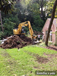 Challenges of choosing a pool location on a hilly Kessler Park lot