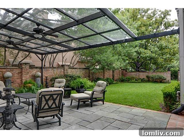 4524 Westway Patio Yard - Landscaped Backyard