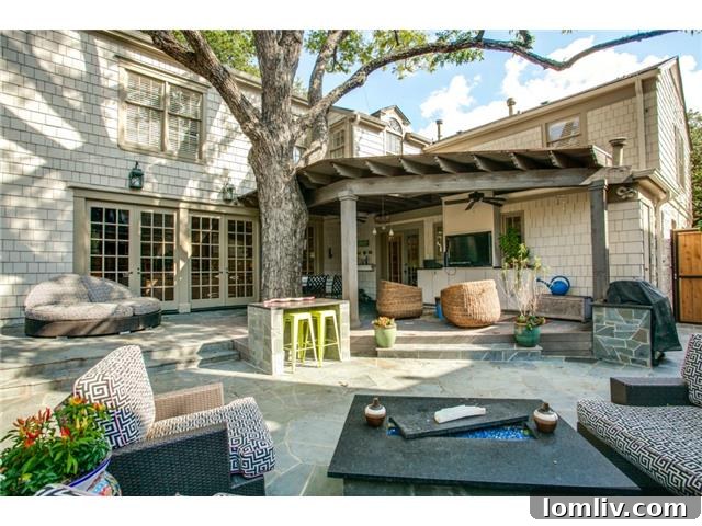 4420 Windsor Parkway Deck and Patio Combination - Seamless outdoor living spaces